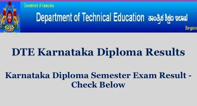 Karnataka Diploma Result Nov Dec 2018 1st 3rd 5th Sem