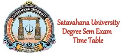 Satavahana University Result