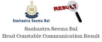 SSB Head Constable Result Date 2019