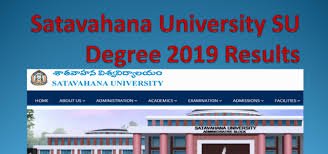Satavahana University Degree Results 2019 Check SU Degree Result Semester wise Available Below