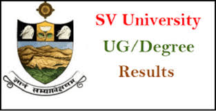 Sri Venkateswara University BA B.Com B.S Results