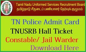 TN Police Hall Ticket