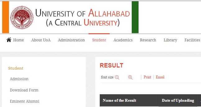 Allahabad University 2020