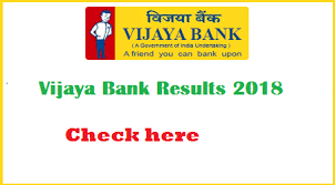 Vijaya Bank Result 2019- Check vijaya bank Peons & Sweepers Cut-Off, Merit List
