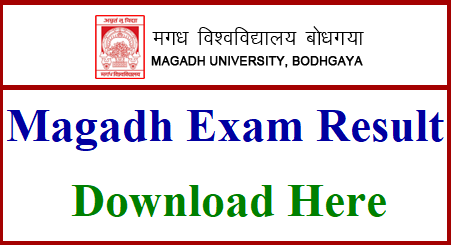 Magadh University B.Ed Result