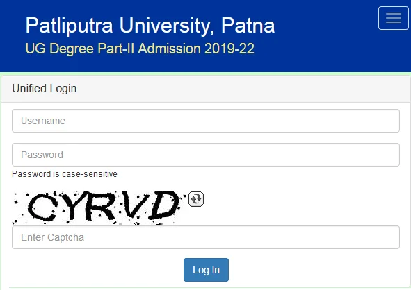 Vacant Seat for Admission Patliputra University Merit List 
