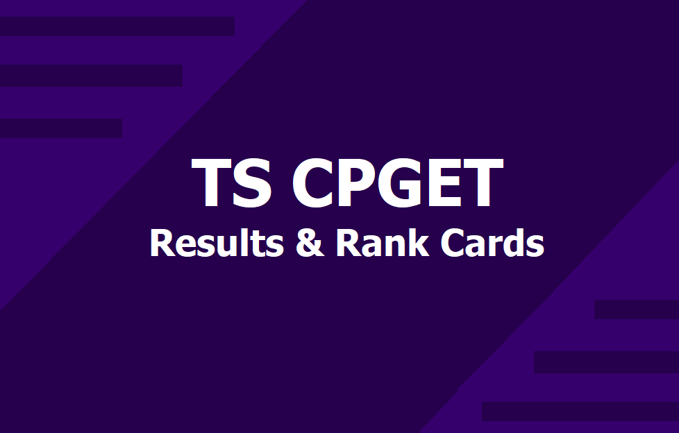 TS CPGET Phase 1st Allotment 2019 -20