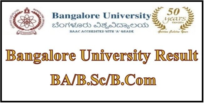 Bangalore University Results