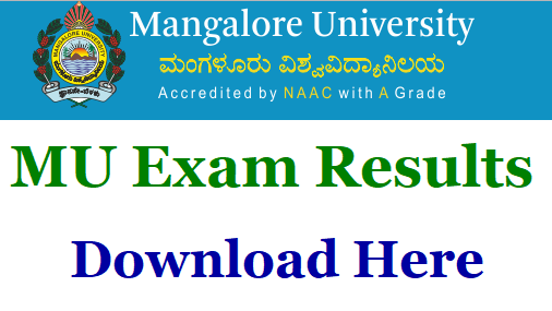 Mangalore University Result 2020 Nov Dec