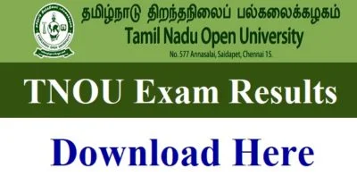 Tamil Nadu Open University UG Result