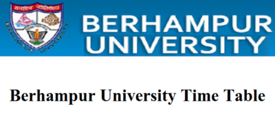 Berhampur University Time Table