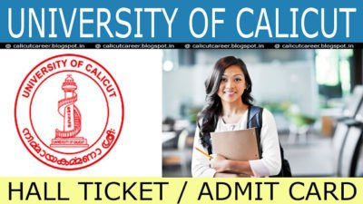 Calicut University Admit Card