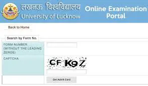 Lucknow University Admit Card