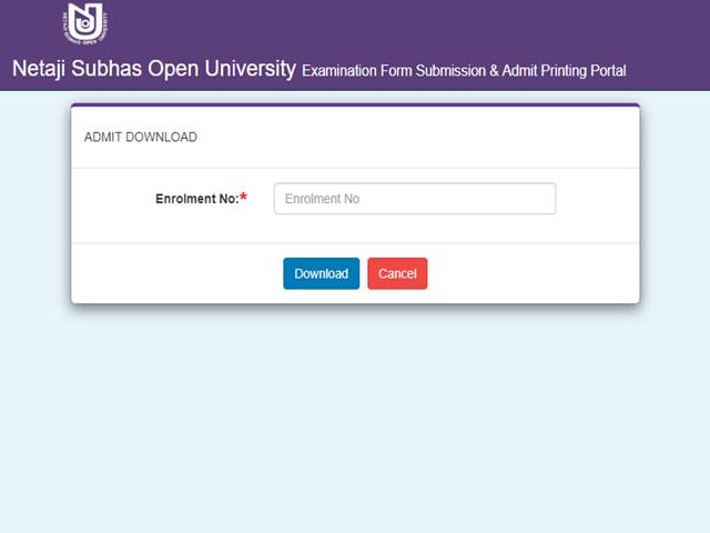 Netaji Subhas Open University admit Card Archives - Golden Era Education