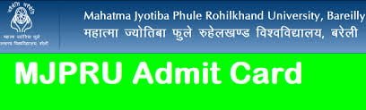 Rohilkhand University Admit Card 2020