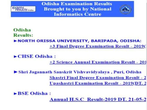 North Orissa University Result 1st,2nd, +3 UG/PG 2020,