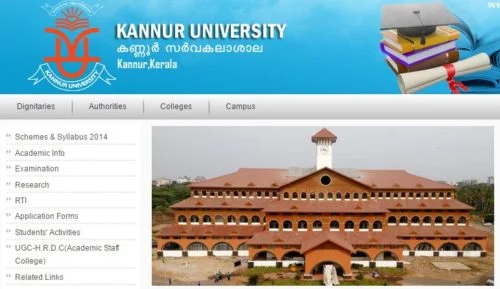 www.kannur university.ac.in