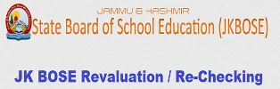 JKBOSE 10th/11th/12th Class Revaluation Result