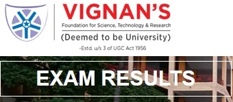 Vignan University Results