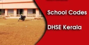 kerala DHSE school code list pdf