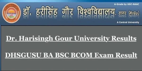Dr Harisingh Gour University Results