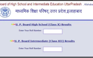 UP 12th/10th Result 2020 Name Wise