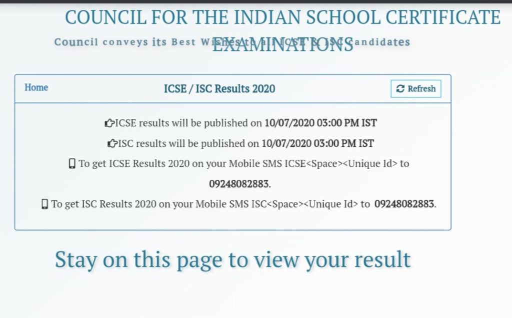 CISCE ISC 12th Result 2024 Name Wise देखें