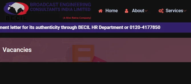 BECIL Recruitment